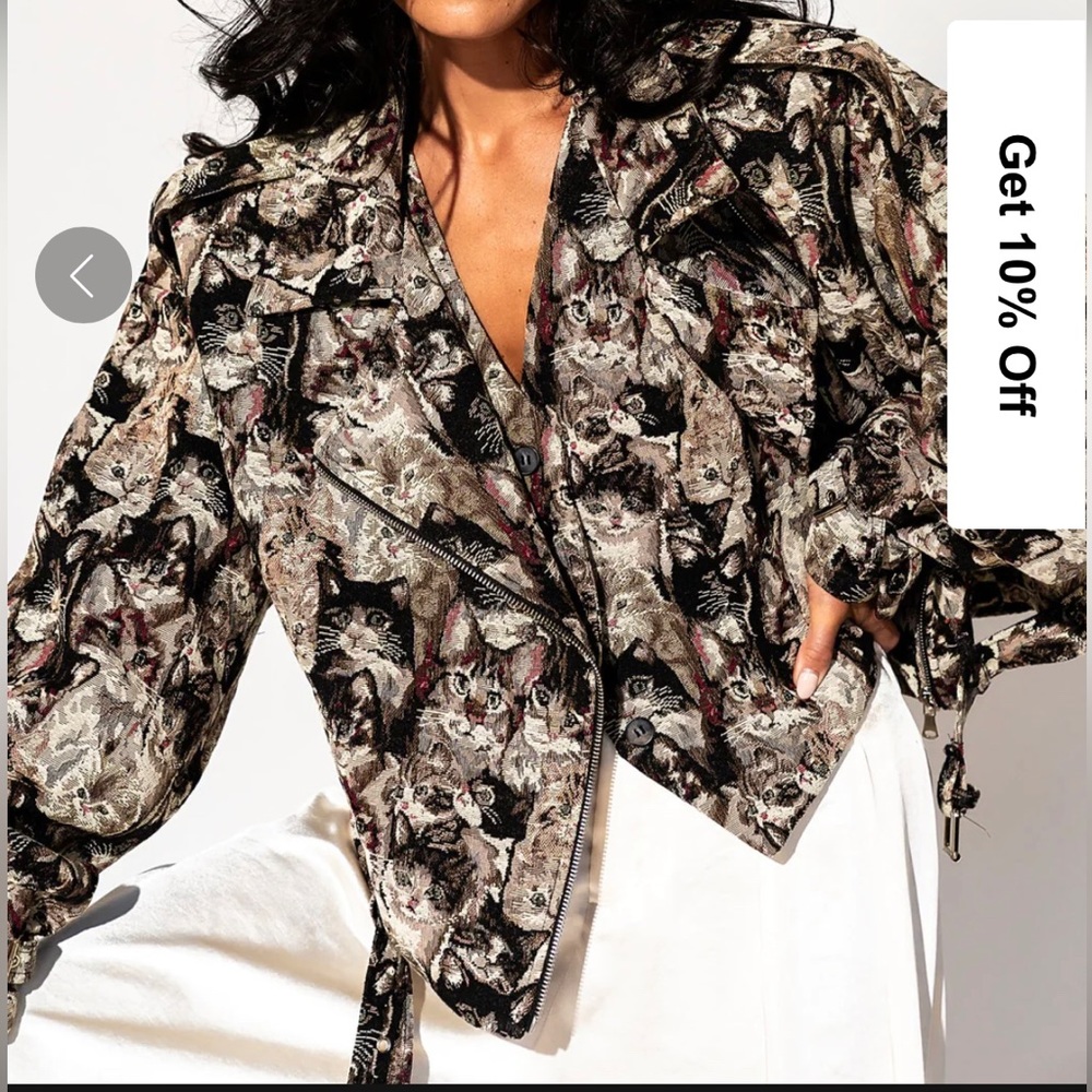 Crazy Cat Lady jacket